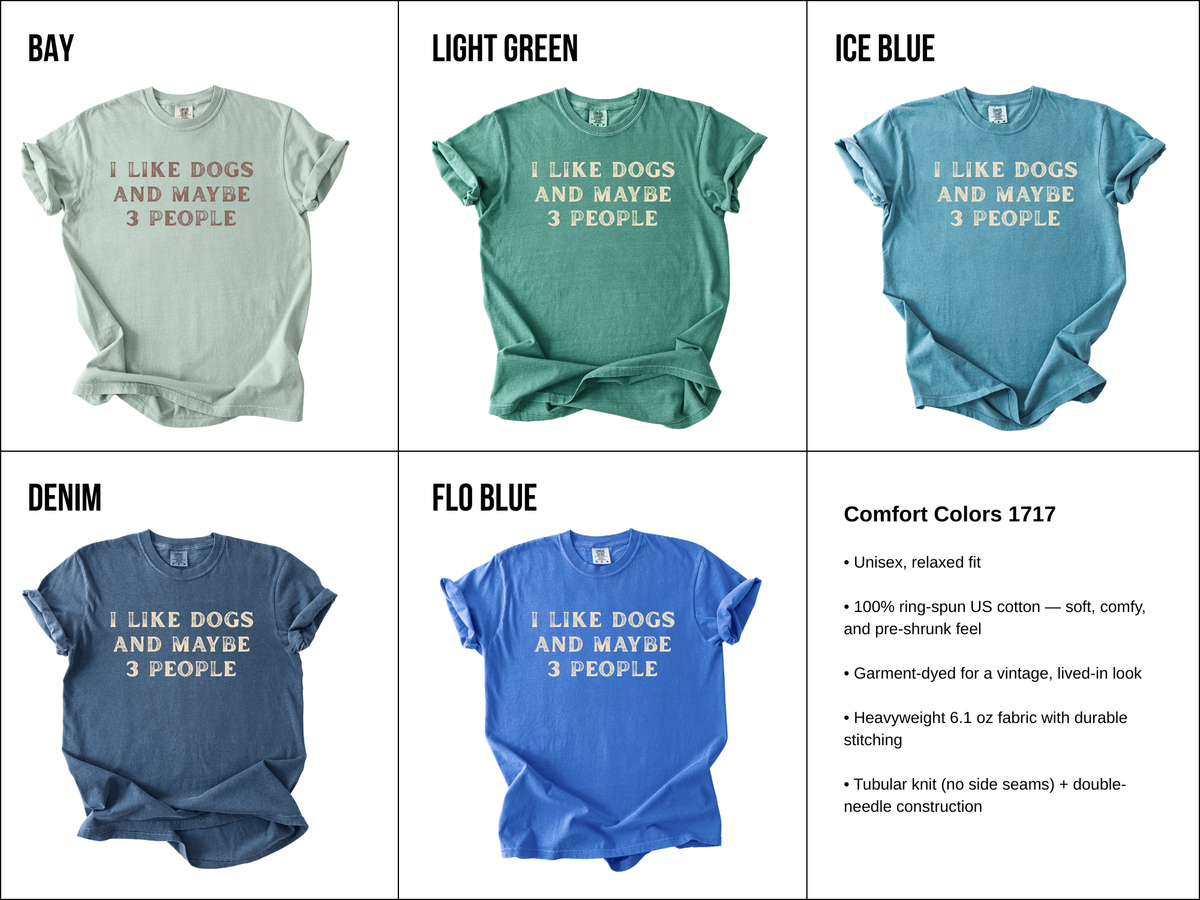 I Like Dogs Tee