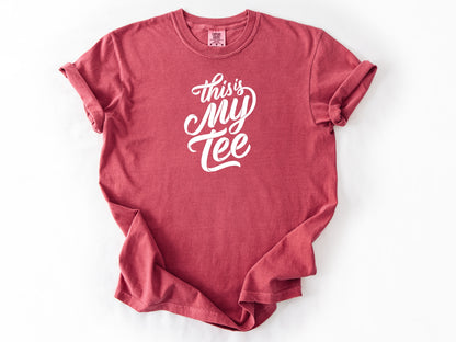 this is my tee Tee
