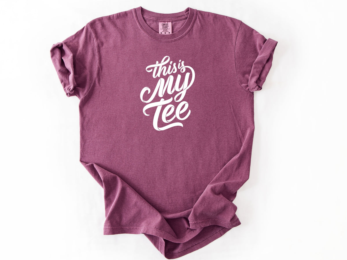 this is my tee Tee