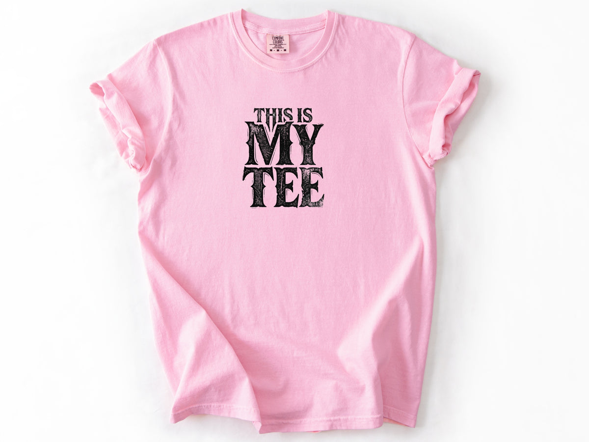This is my tee Tee
