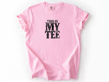 This is my tee Tee