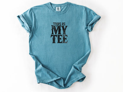 This is my tee Tee