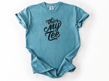 this is my tee Tee