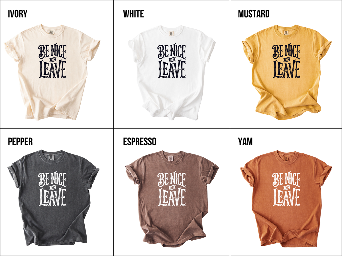 Be nice or leave Tee