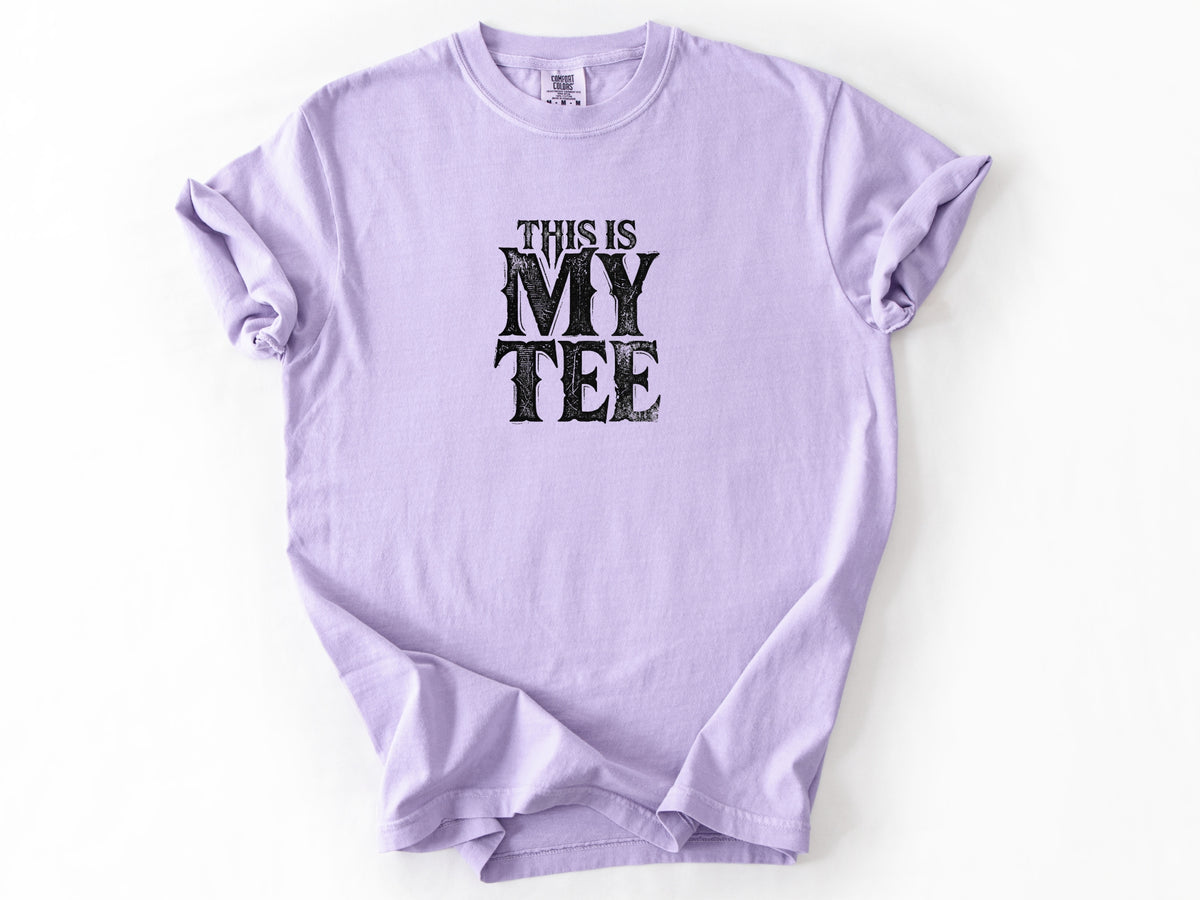 This is my tee Tee