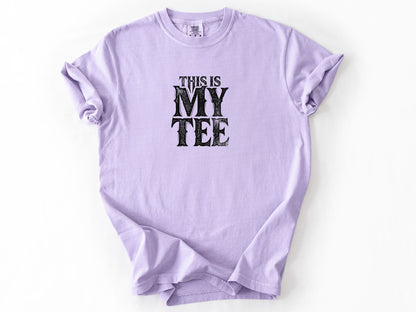 This is my tee Tee