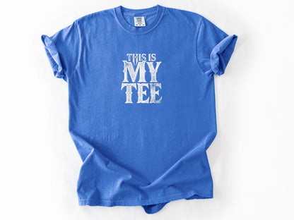This is my tee Tee