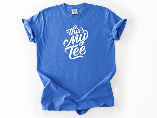 this is my tee Tee