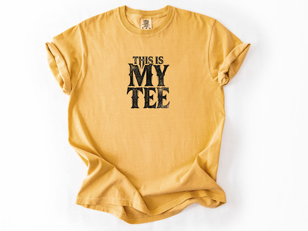 This is my tee Tee