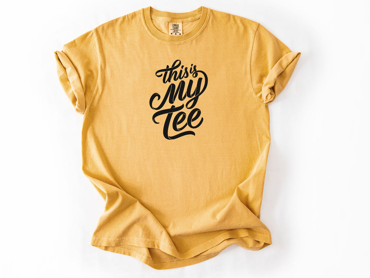 this is my tee Tee