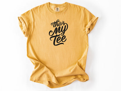 this is my tee Tee