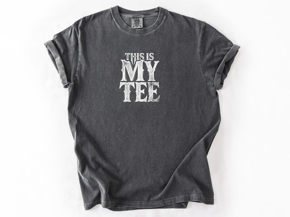 This is my tee Tee
