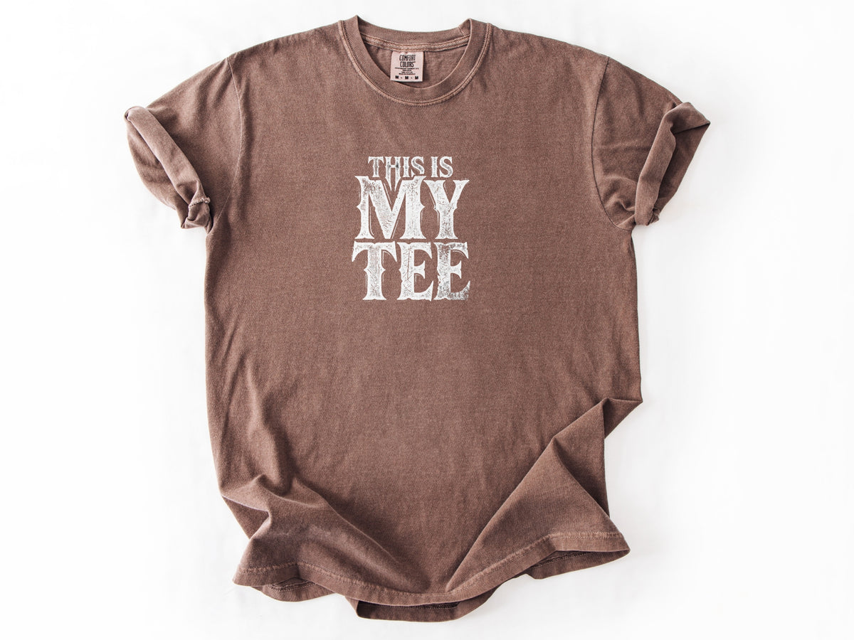 This is my tee Tee