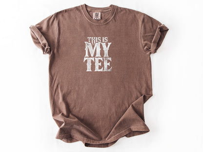 This is my tee Tee