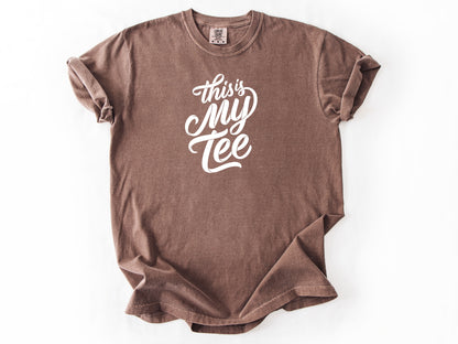 this is my tee Tee