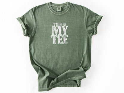 This is my tee Tee
