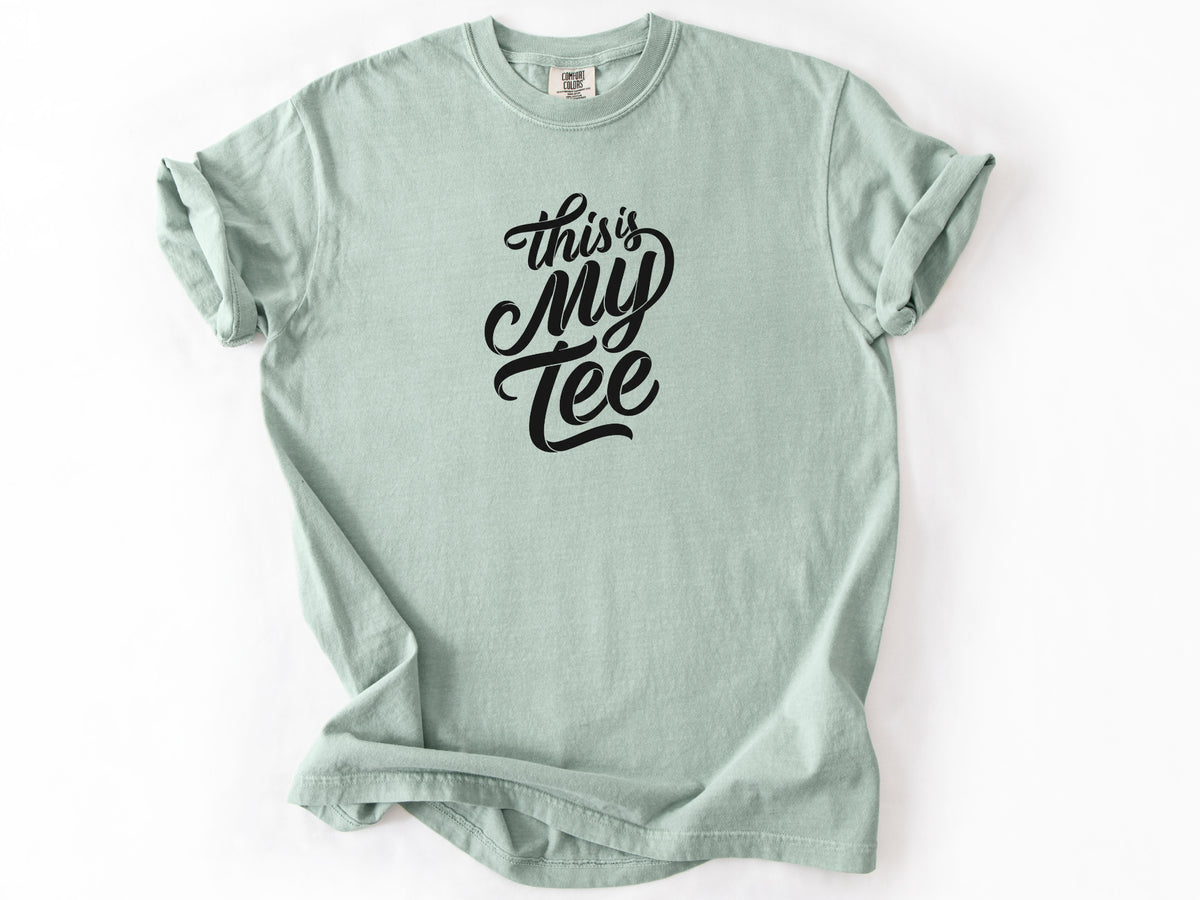 this is my tee Tee