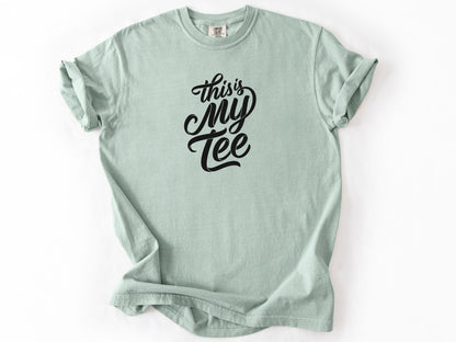 this is my tee Tee