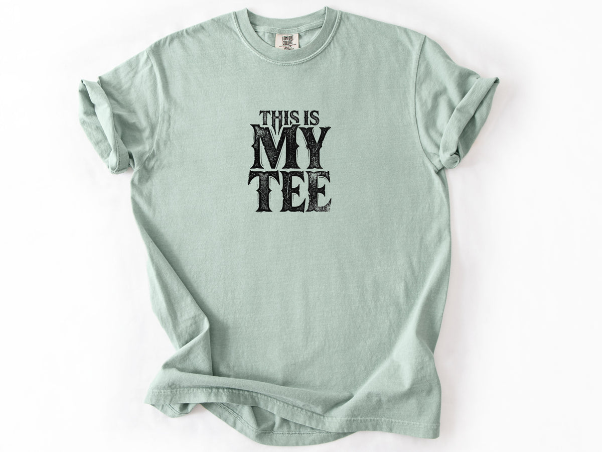 This is my tee Tee
