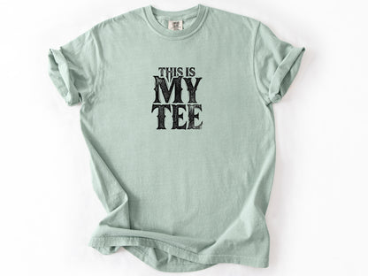 This is my tee Tee