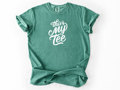 this is my tee Tee