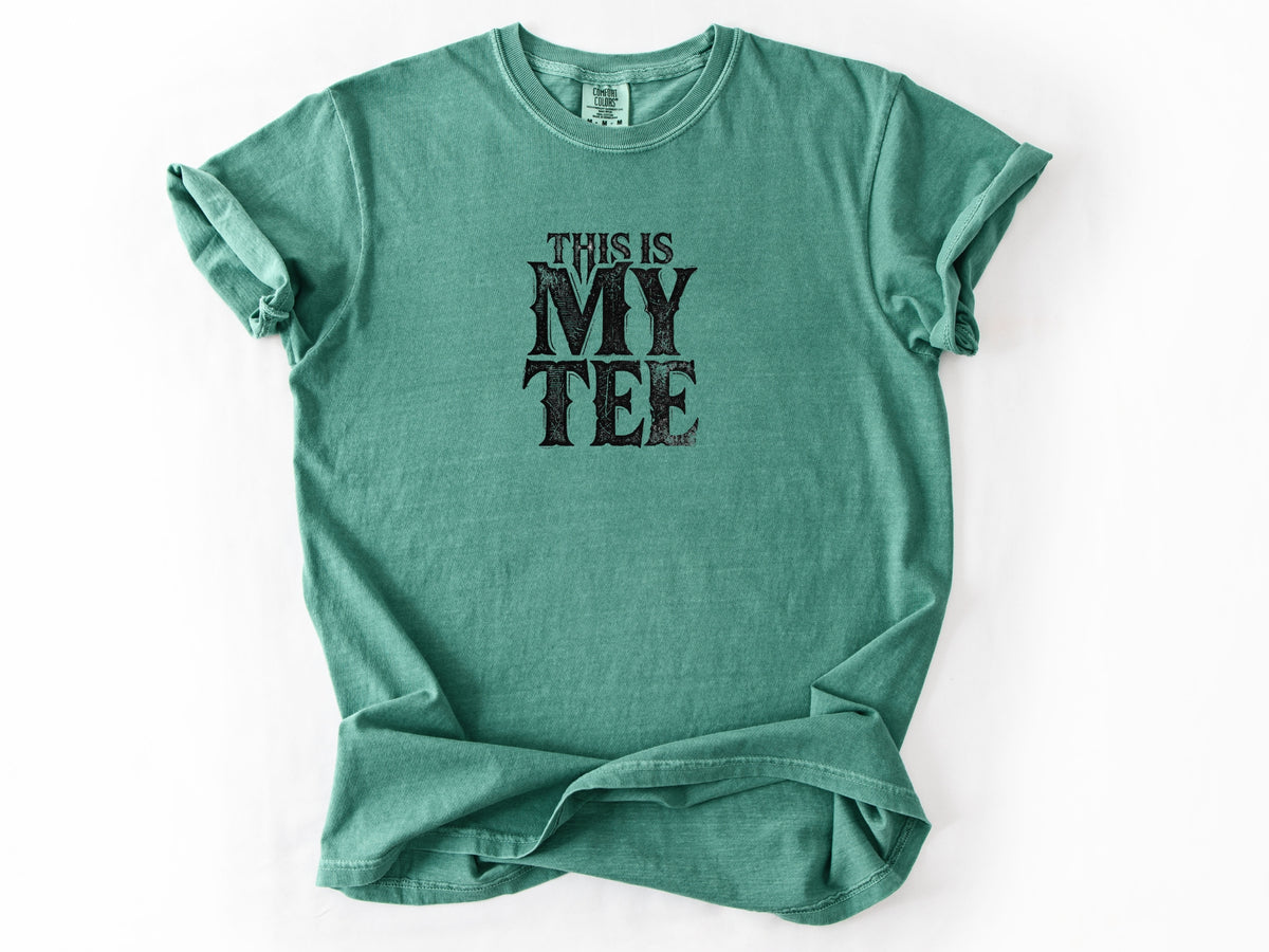 This is my tee Tee