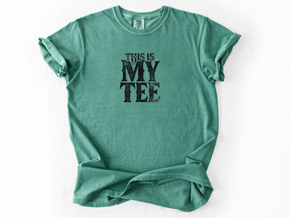 This is my tee Tee