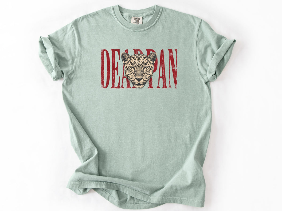 Deadpan leopard Tee