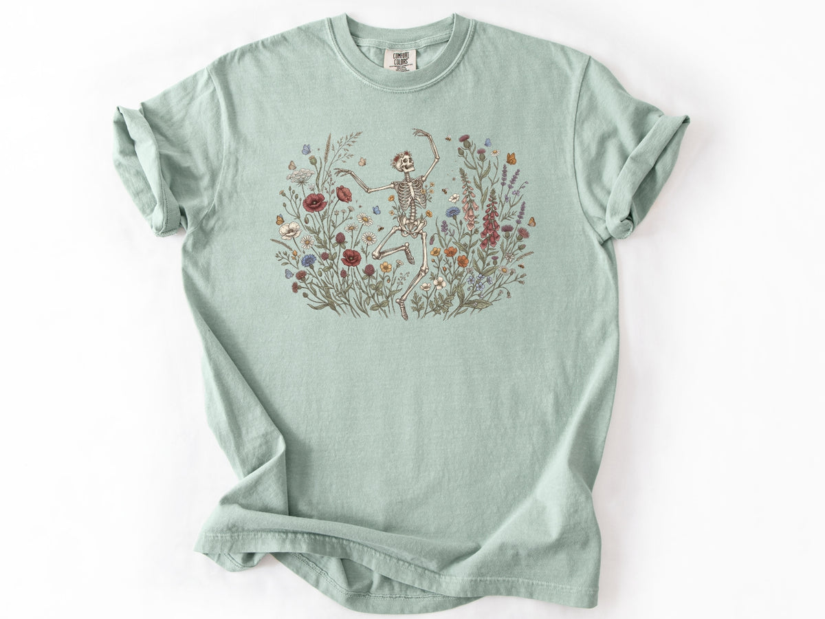 Wildflower skeleton Tee