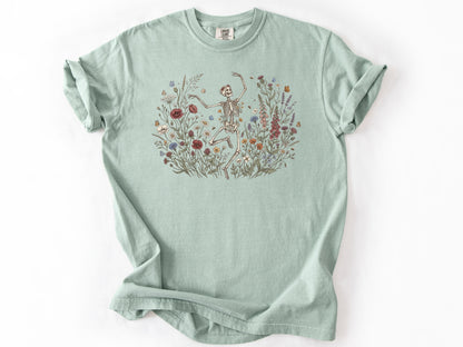 Wildflower skeleton Tee