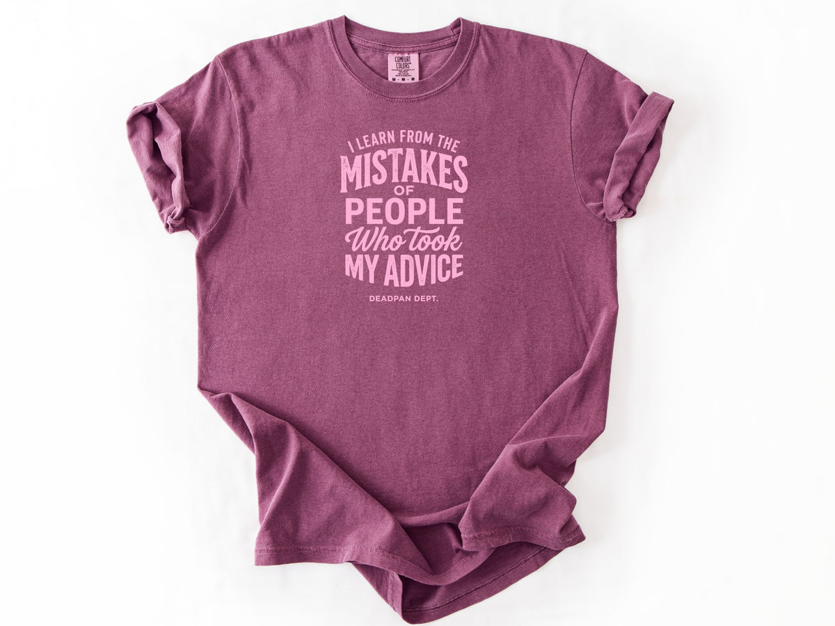I learn from mistakes Tee