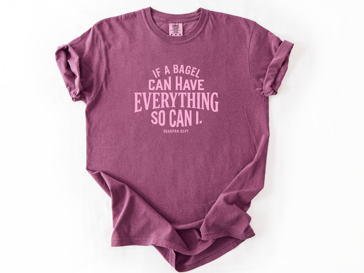 If a bagel can Tee