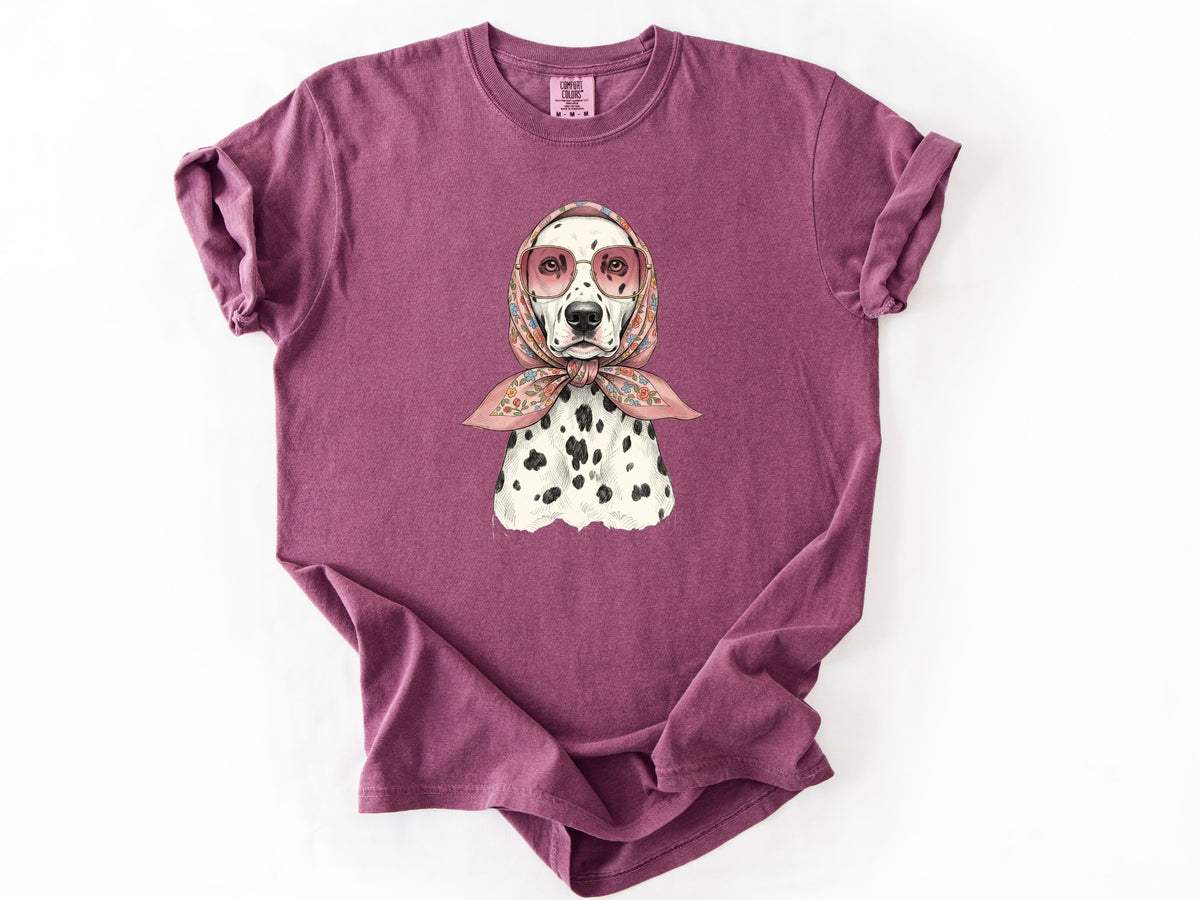 Dalmatian in a Scarf Tee