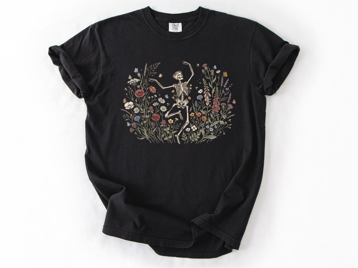 Wildflower skeleton Tee