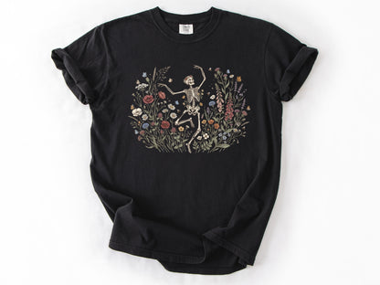 Wildflower skeleton Tee
