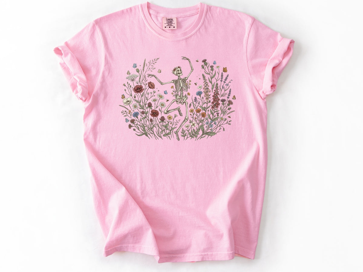 Wildflower skeleton Tee