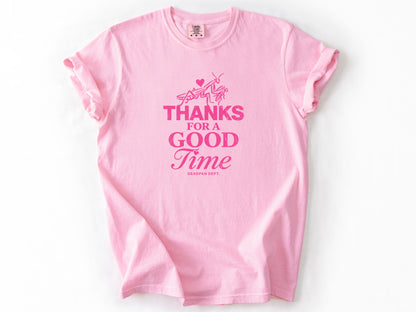 Thanks for a good time Tee
