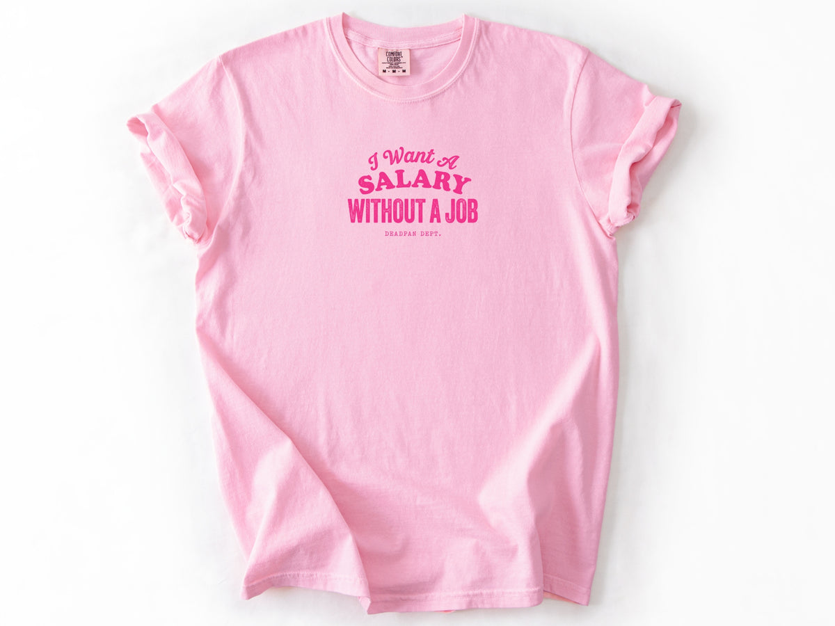 I want a salary Tee