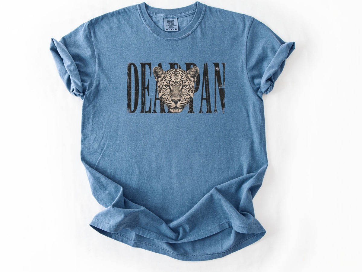 Deadpan leopard Tee