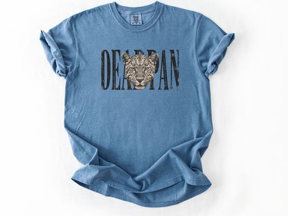 Deadpan leopard Tee