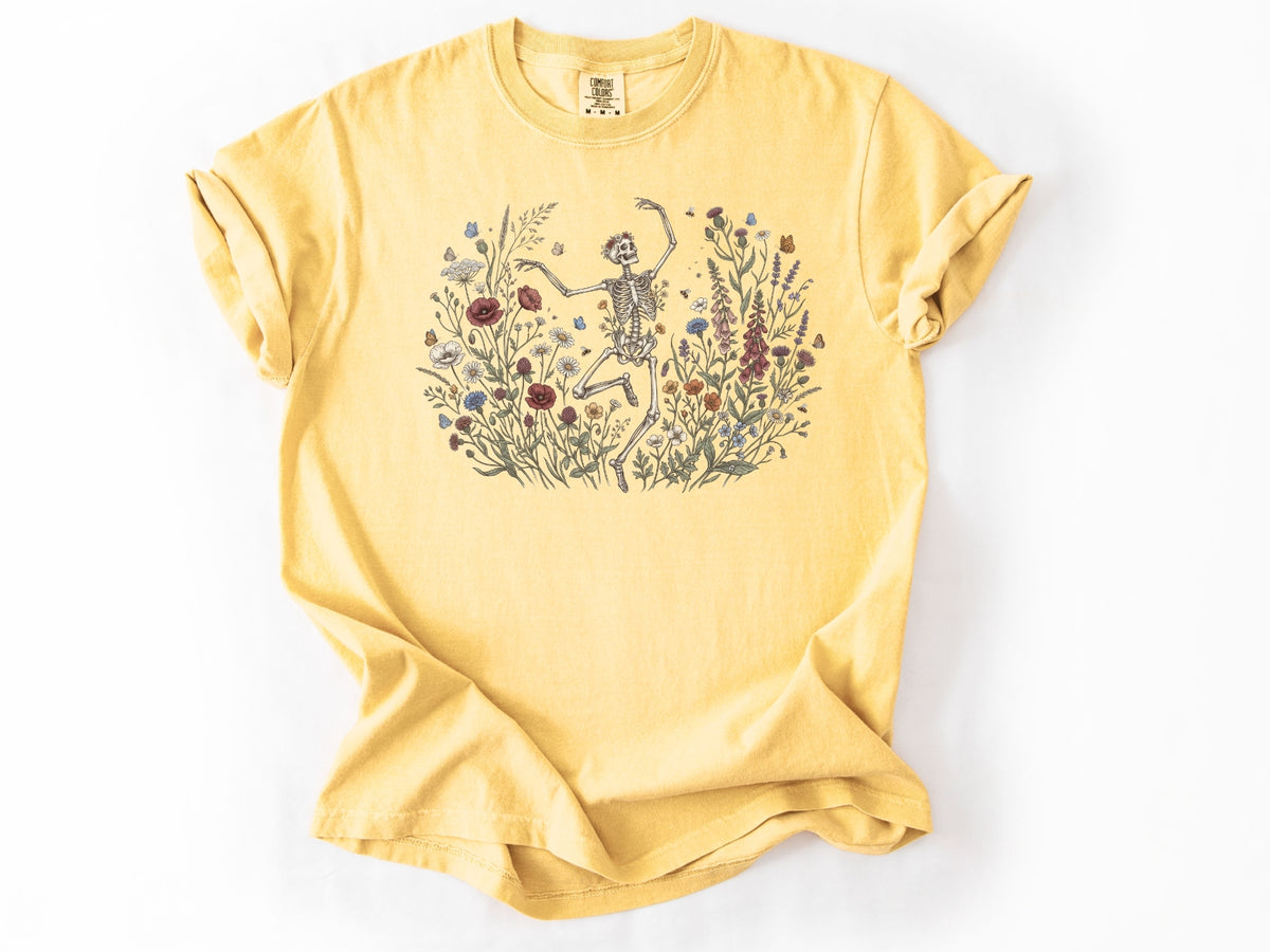 Wildflower skeleton Tee