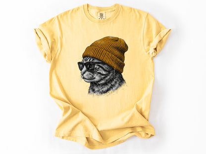 Cat in a hat Tee