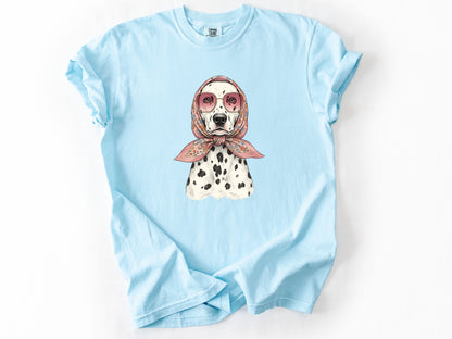 Dalmatian in a Scarf Tee