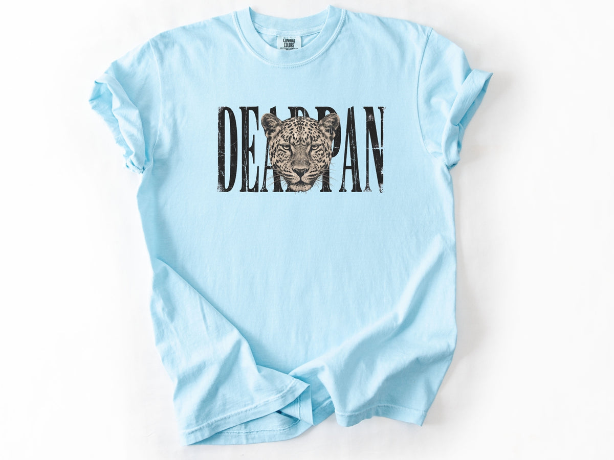 Deadpan leopard Tee