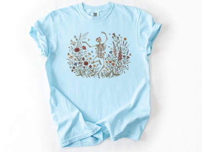 Wildflower skeleton Tee