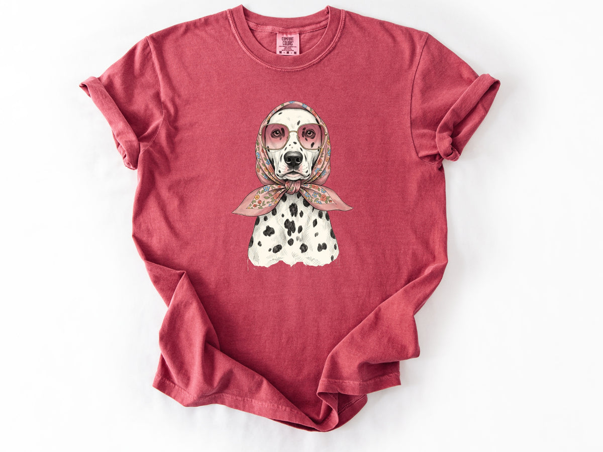 Dalmatian in a Scarf Tee