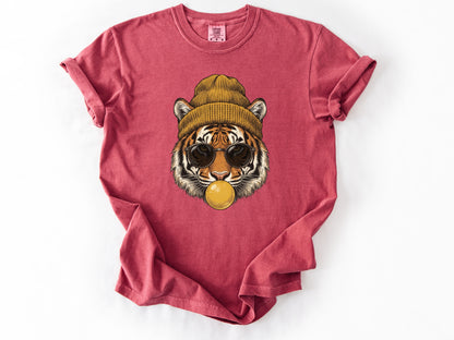 Tiger in a hat Tee