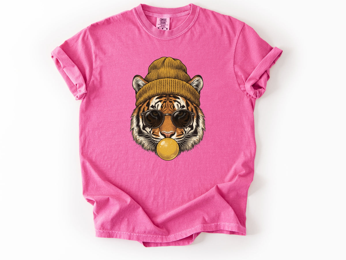 Tiger in a hat Tee