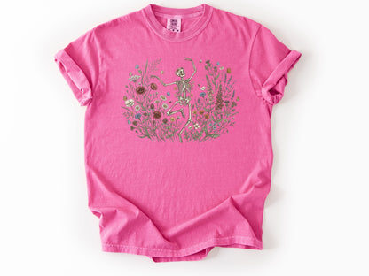 Wildflower skeleton Tee
