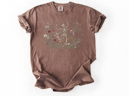 Wildflower skeleton Tee